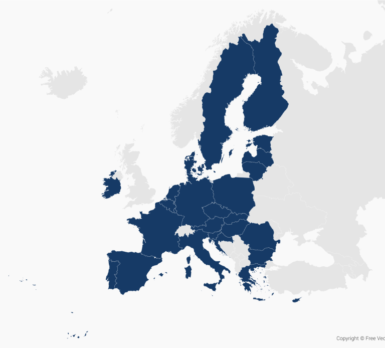 Map of EU